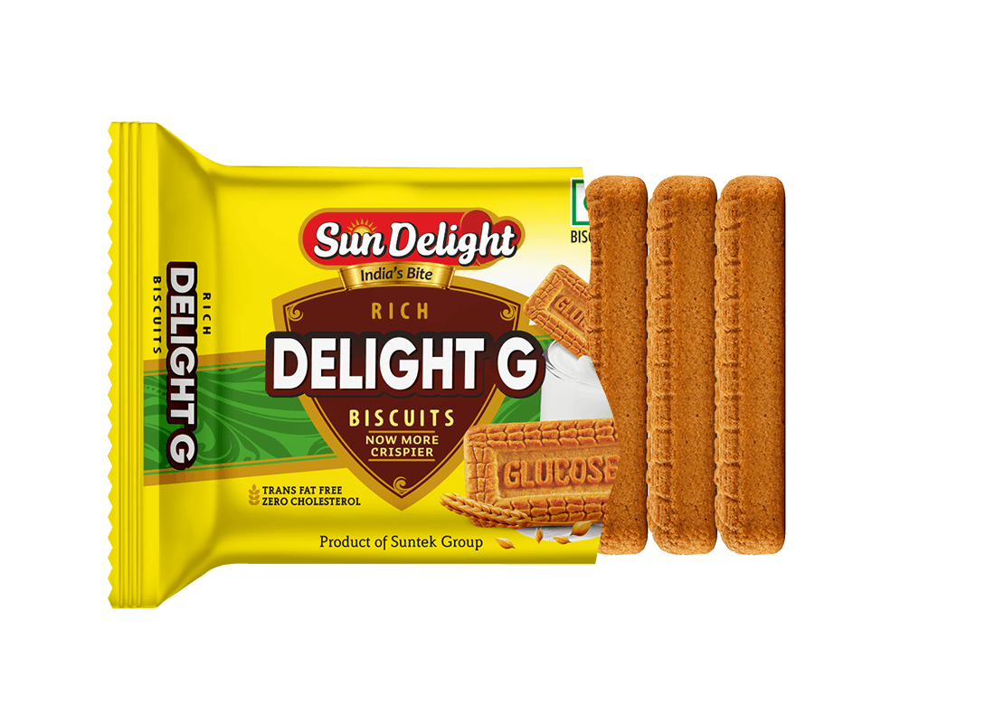 Delight G Glucose packet opening