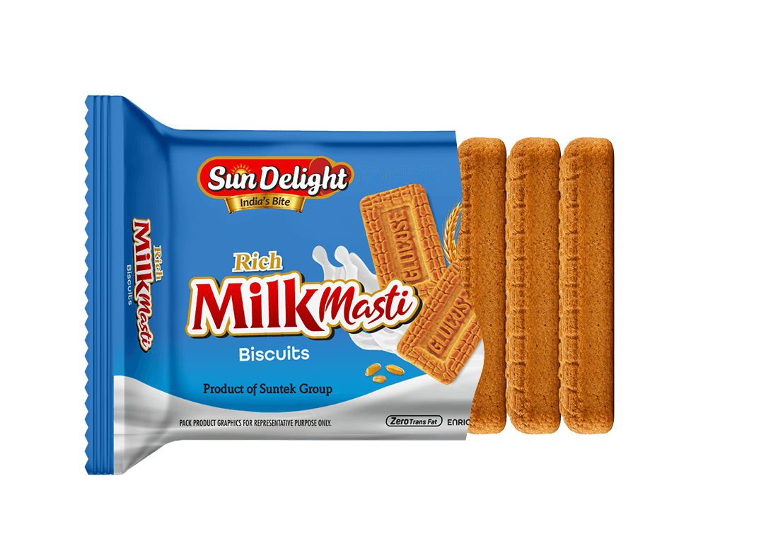 Milk Masti packet opening